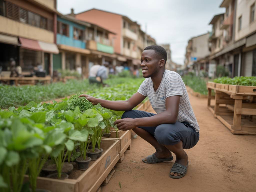 L’impact de l’agriculture urbaine en Afrique : vers une souveraineté alimentaire durable